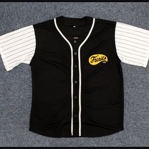  Furies Style Striped Baseball Jersey Shirt Costume T-Shirt :  Clothing, Shoes & Jewelry