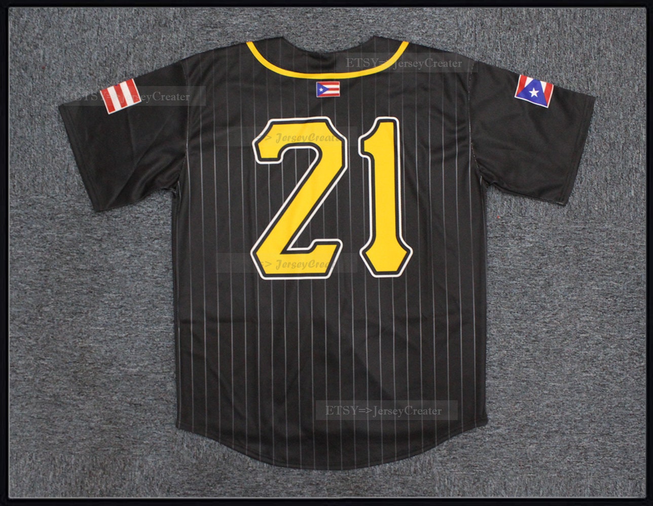 #21 Roberto Clemente Santurce Crabbers Puerto Rico Baseball Jersey Stitched  6 Colors