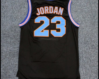 Custom Tune Squad #23 Jordan Basketball Jerseys White/black/blue