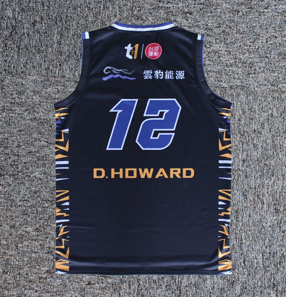 New Mens Basketball Jersey Dwight Howard #12 Taiwan Jersey Top Printed S-3XL