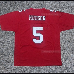 Movie Finn Hudson #5 High School Football Jersey Stitched;Custom Football;Youth Adult Jersey