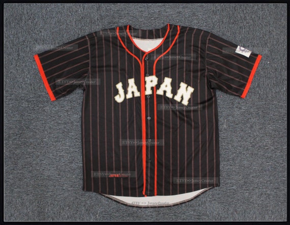 Design Ohtani 16 Team Japan Samurai Baseball Jerseys Black -  Norway