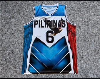 Black Jordan Clarkson 6 Team Pilipinas Philippines Basketball -  Israel