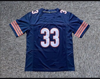 Al Bundy #33 Pro Carrier Football Jersey Married With Children Deal With The Devil Sewn Blue;Youth/Adult Size Gift Jersey