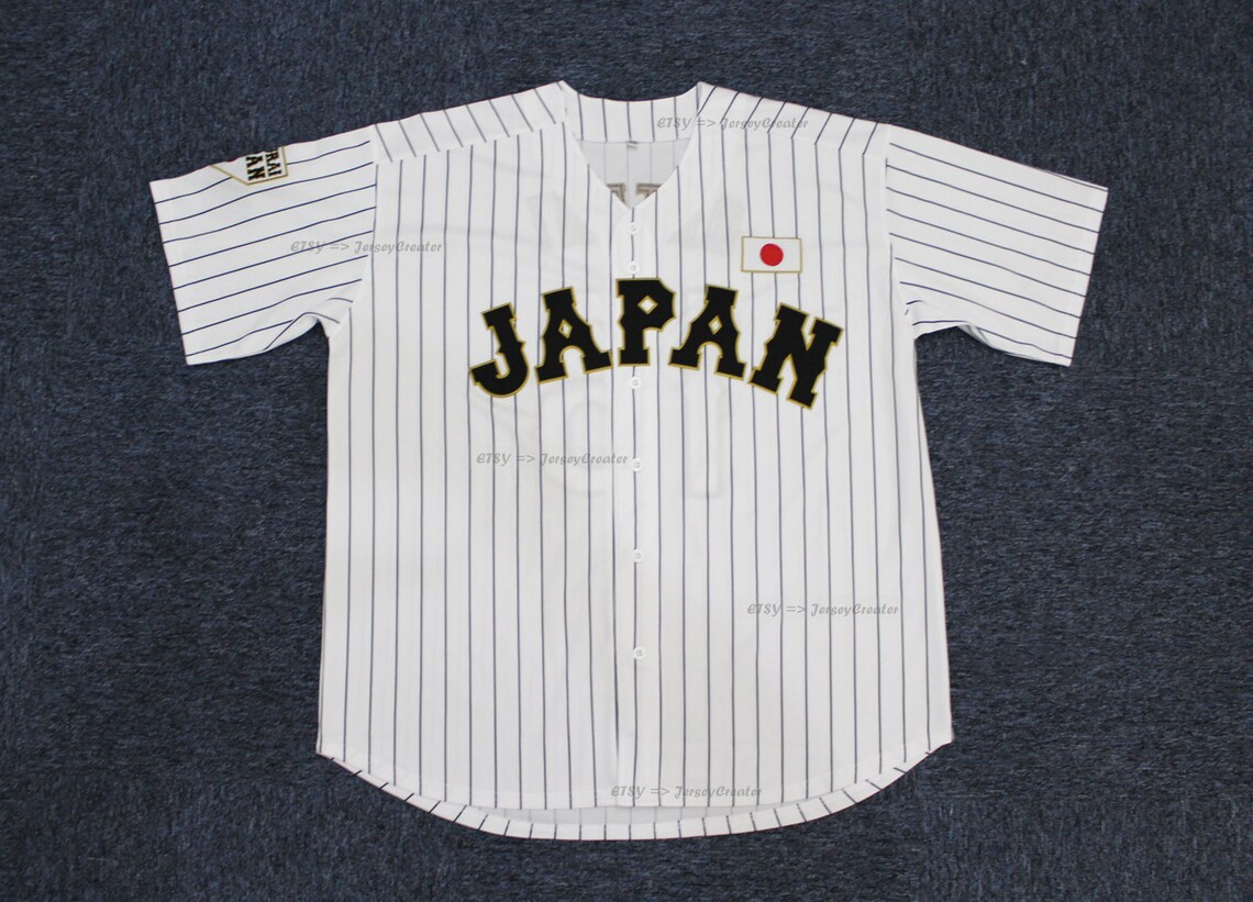 Throwback Shohei Ohtani 16 Team Japan Samurai Baseball Etsy