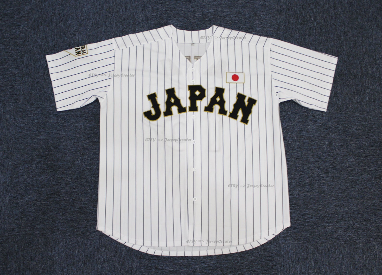Throwback Shohei Ohtani 16 Team Japan Samurai Baseball Etsy