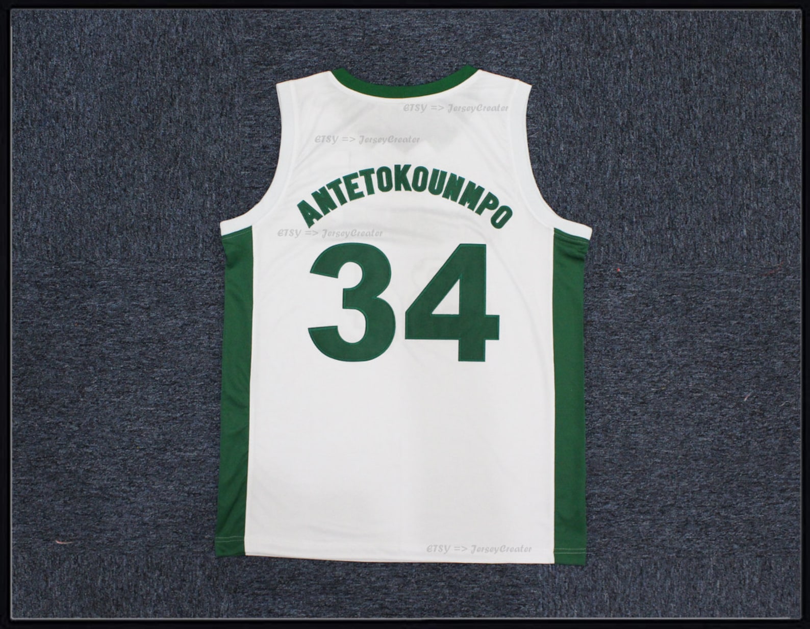 Throwback Antetokounmpo 34 Team Nigeria Basketball Jerseys Etsy