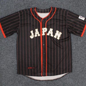 Design Shohei #16 Team Japan Samurai Baseball Jerseys Black Stripe Custom Name;Youth/Adult Men/Women Size