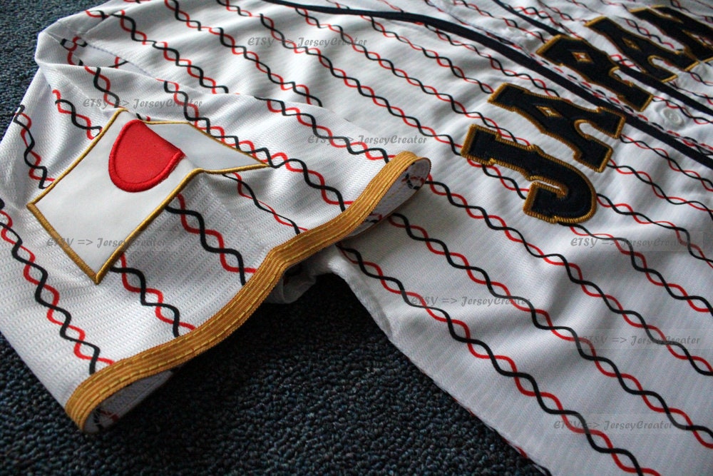 Custom Lars Nootbaar #23 Team Japan Baseball Jersey White