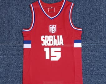 Design Bogdan Bogdanovic #7 Jokic #15 Serbia Srbija Basketball