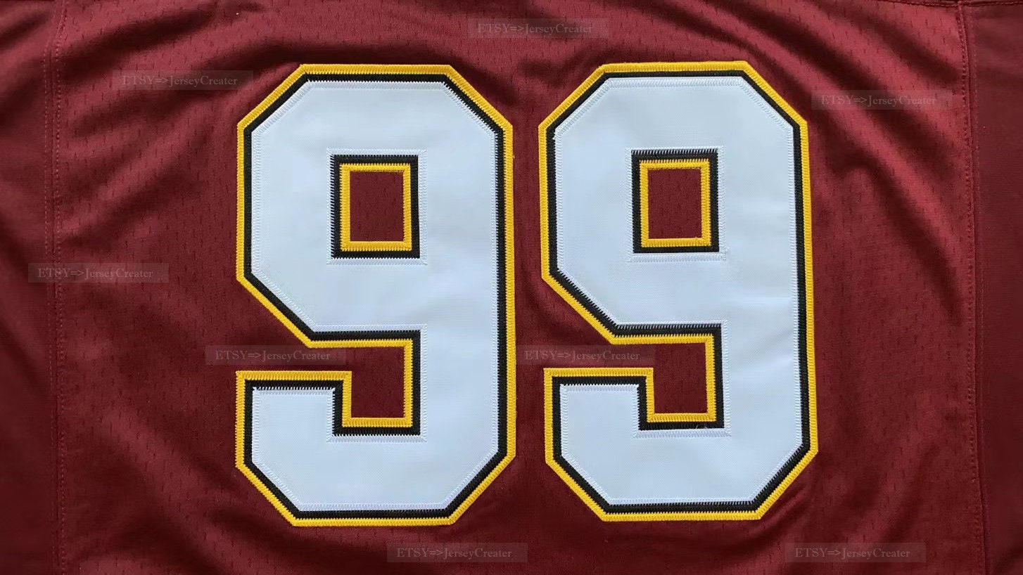 Camiseta de fútbol de la película Steve Lattimer n.° 99, The Program,  cosida; roja; talla juvenil/adulta; regalo de hip hop - Etsy México, image size:1454x818