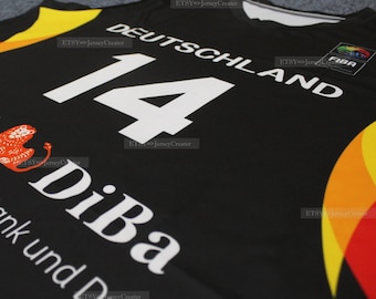 Throwback Dirk Nowitzki #14 Team Germany Deutschland