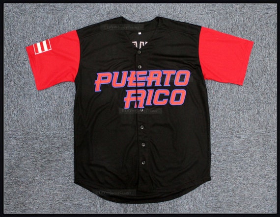 Rare Black Roberto Clemente 21 Puerto Rico Baseball Jerseys -  Singapore