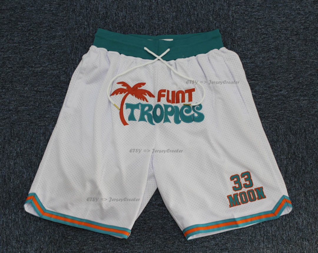 Maillot De Basket Flint Tropics Frankie Moon #33 – NEUF – Free P&P