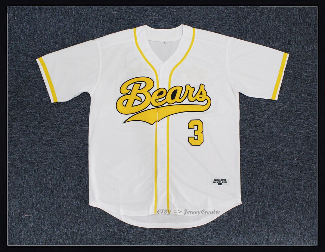 Custom 2005 Bad New Bears Tanner Boyle 3 Baseball Jerseys Bopeep's