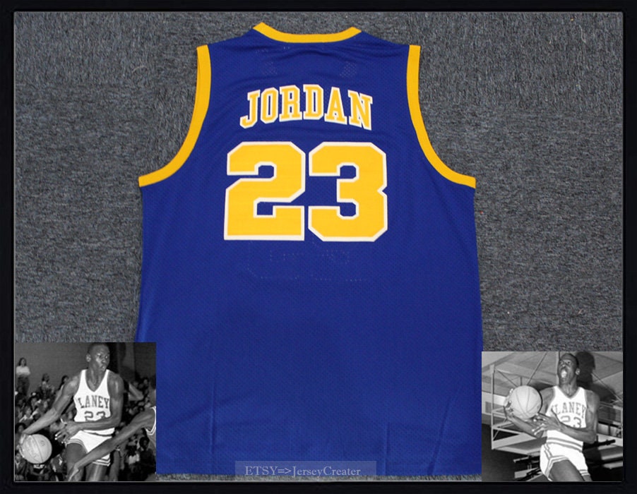 新品タグ　Laney Highschool バスケジャージ23 Jordan Laney Jordan #23 Basketball Jersey - 99Jersey | Where