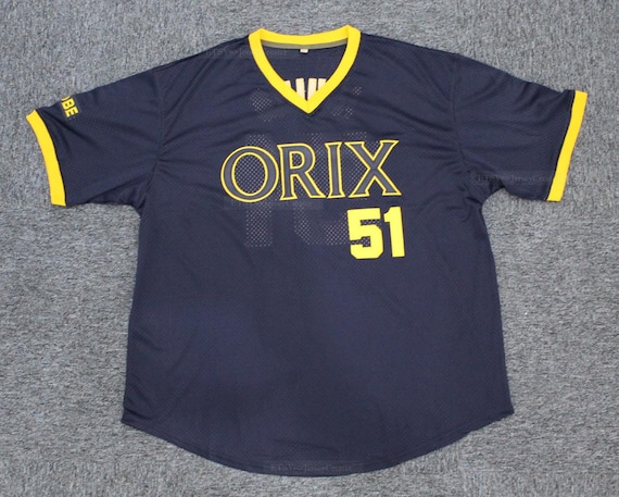 1996 Suzuki Ichiro #51 Blue Wave Baseball Jerseys Navy