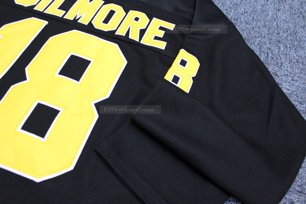 Happy Gilmore (Adam Sandler) #18 Boston Movie Hockey Jersey