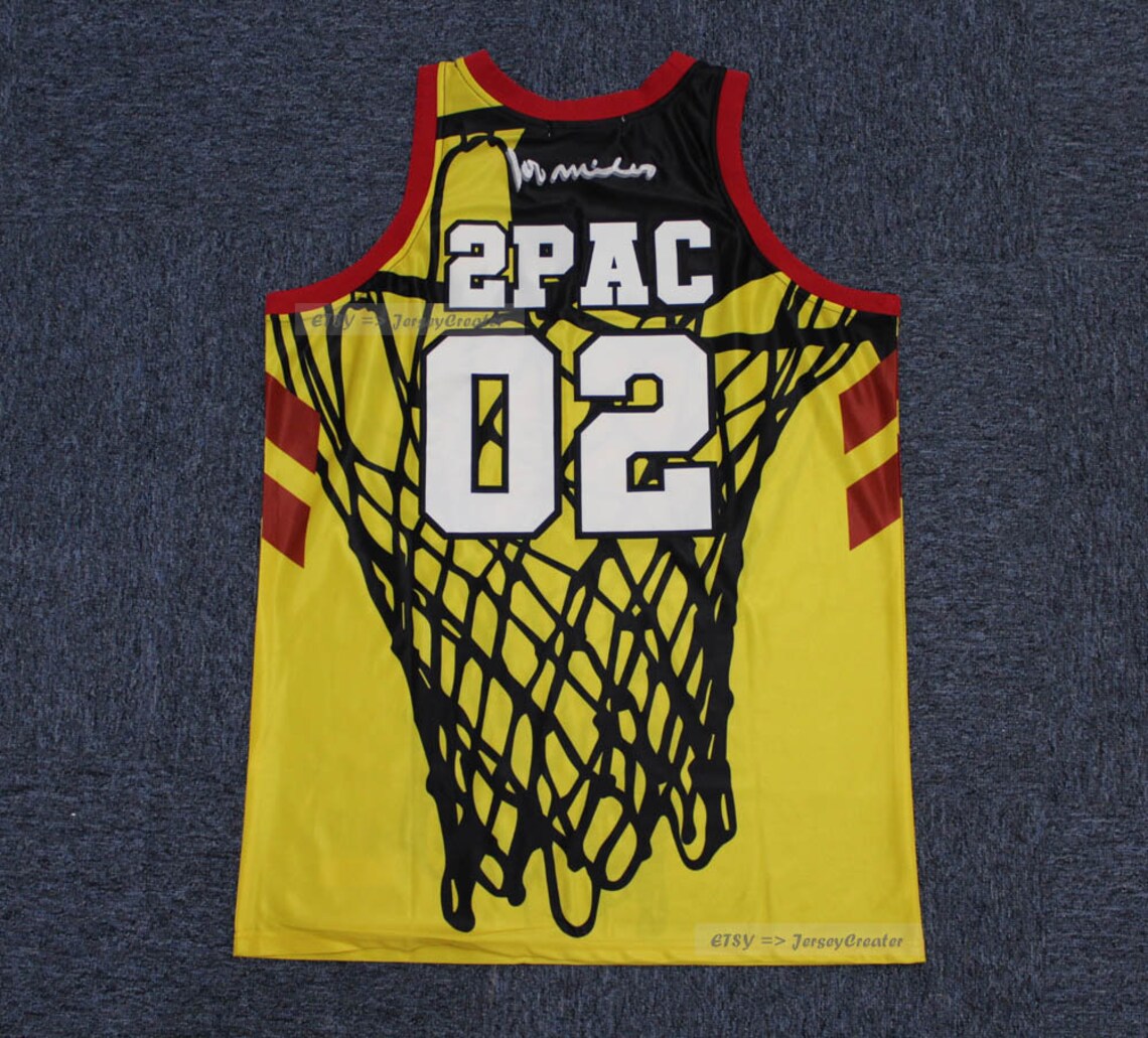 Movie Above The Rim 2PAC 02 Basketball Jerseys Tournament Etsy