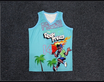 fresh prince jersey dress Fresh Prince of Bel-Air Baseball Jersey, 90s Style, Hip Hop, Size 4XL
