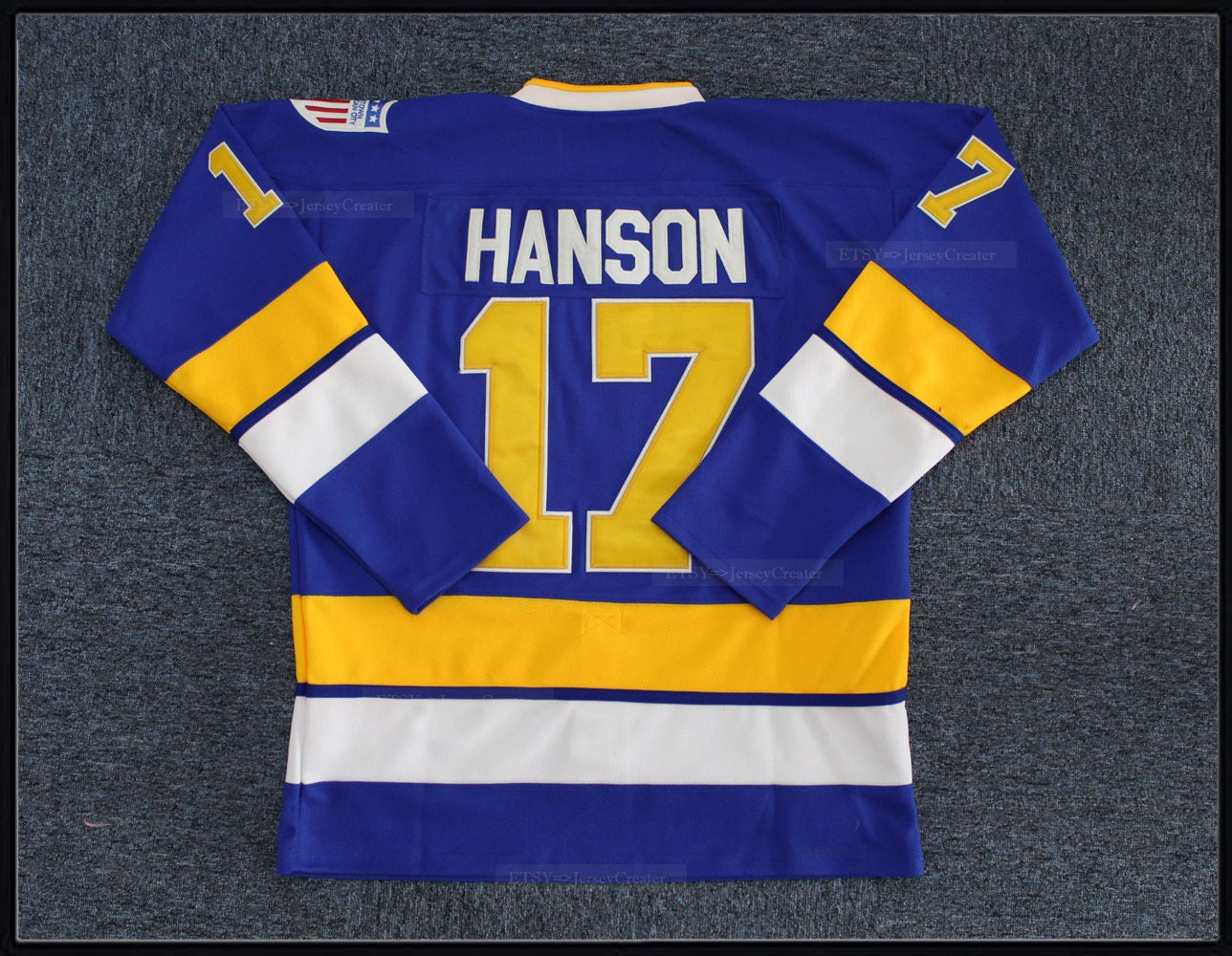 H550B-CHA387B Charlestown Chiefs Blank Hockey Jerseys –