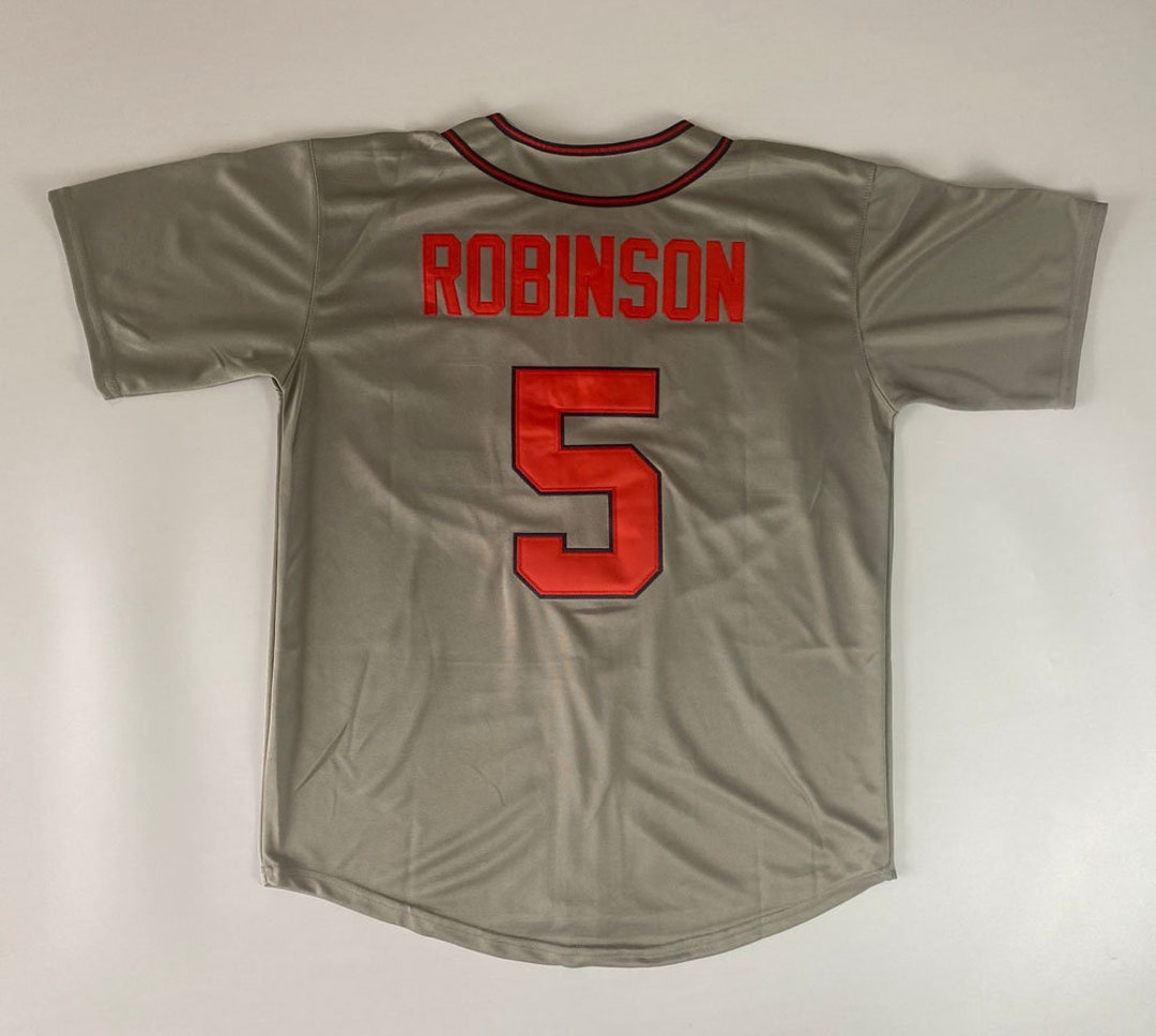 Throwback Jackie Robinson 5 Kansas City Baseball Jerseys All Stitched