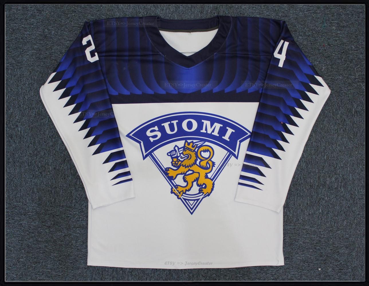 その他 24karats - 24 Hockey Jersey Throwback Kakko #24 Finland Hockey Jersey White;toddler