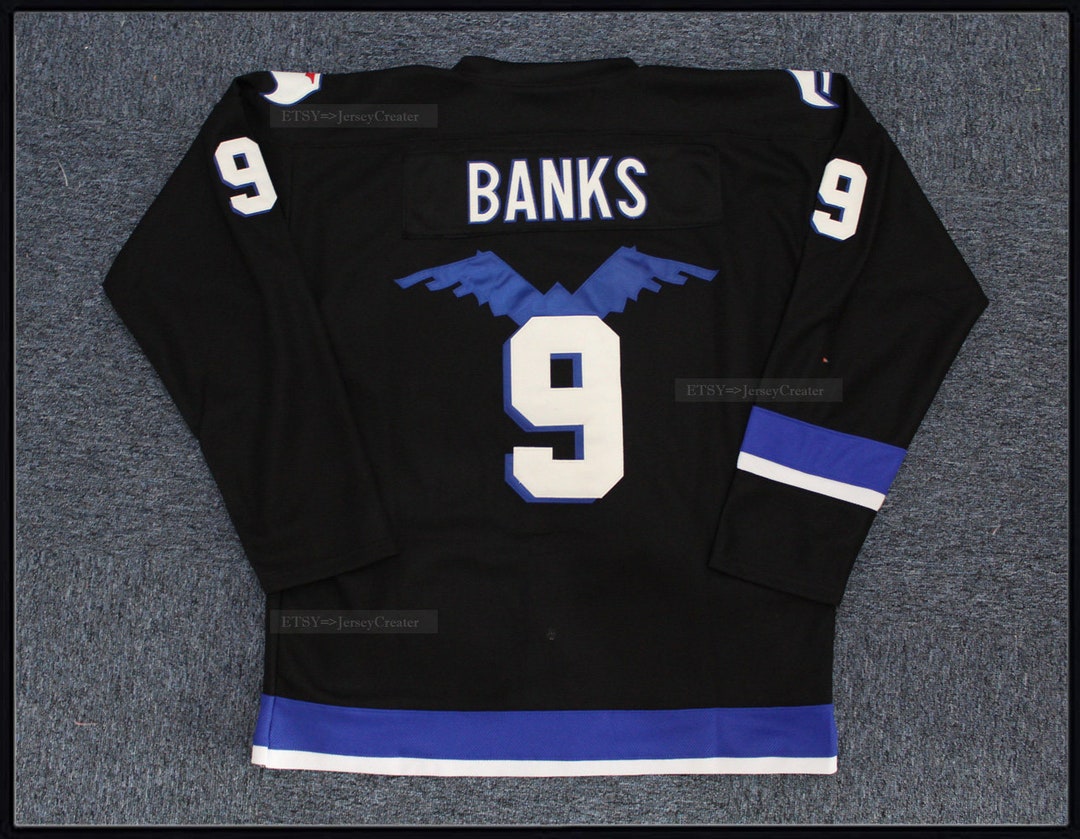 Adam Banks #99 Jersey T-Shirt Mighty Ducks Movie Costume Hockey Uniform 90s  Gift 