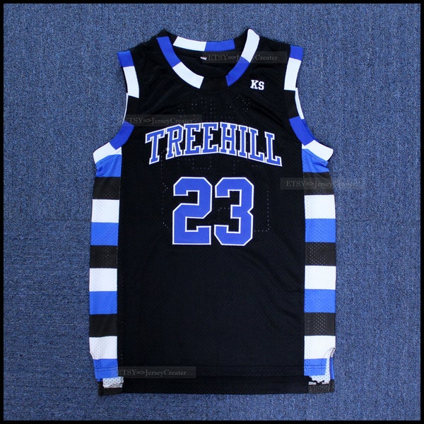 Movie One Tree Hill Ravens #23 Nathan Scott #3 Lucas Scott Basketball Jersey Black All Stitched;Toddler/Youth/Adult Any Size;Custm Name