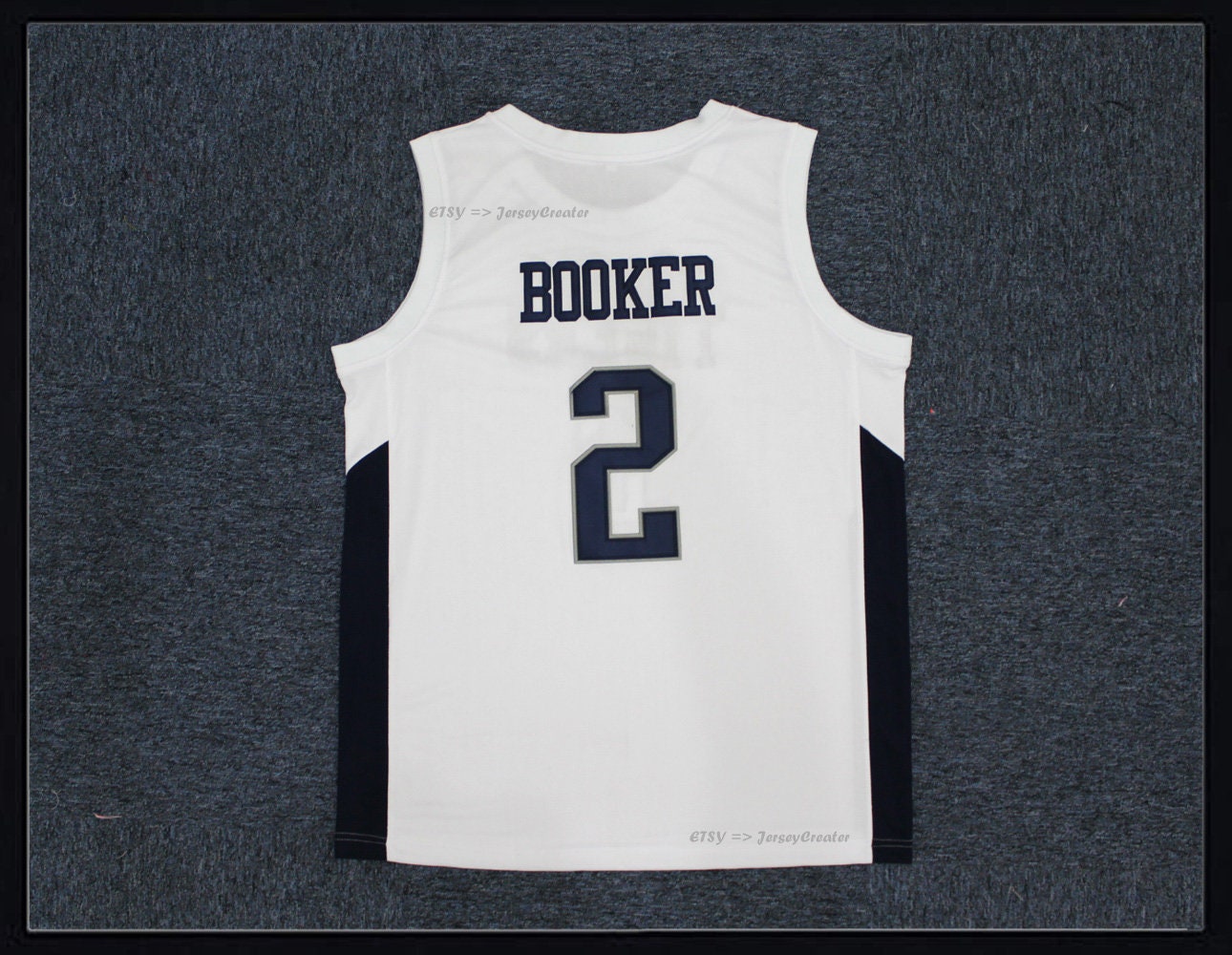 Rare White Devin Booker 2 High School Moss Point Sewn Tiger -  Finland