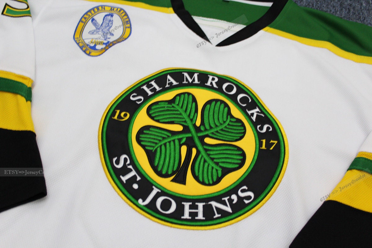 Hockey Jersey Ross The Boss Rhea #3 St. John S Shamrocks White