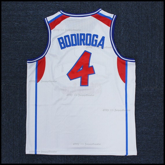 Throwback Dejan Bodiroga #4 Team Jugoslavija Yugoslavia Basketball