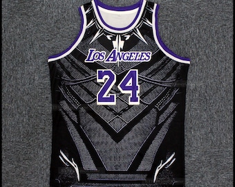 Design Mamba #24 Los Angeles Basketball Jersey;stitched Custom