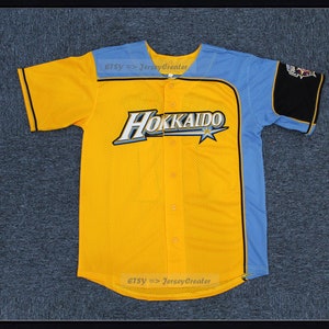 Yellow Shohei #11 Hokkaido Nippon Ham Fighters Baseball Jersey Japan Stitched Baseball Los Angeles
