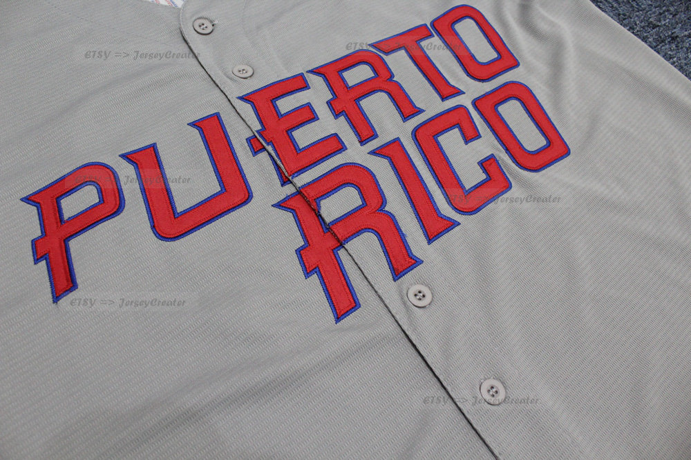 Javier Baez #9 World Baseball Classic 2023 Puerto Rico Jersey Large ON HAND