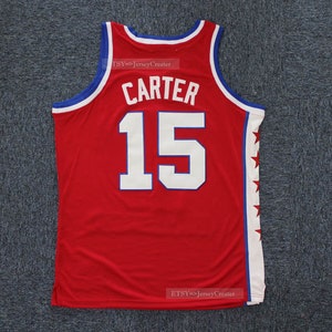 1995 Vince #15 All American Basketball Jerseys Stitched McDonald's Workout Streetball Jersey;Młodzież/Mężczyźni dowolny rozmiar