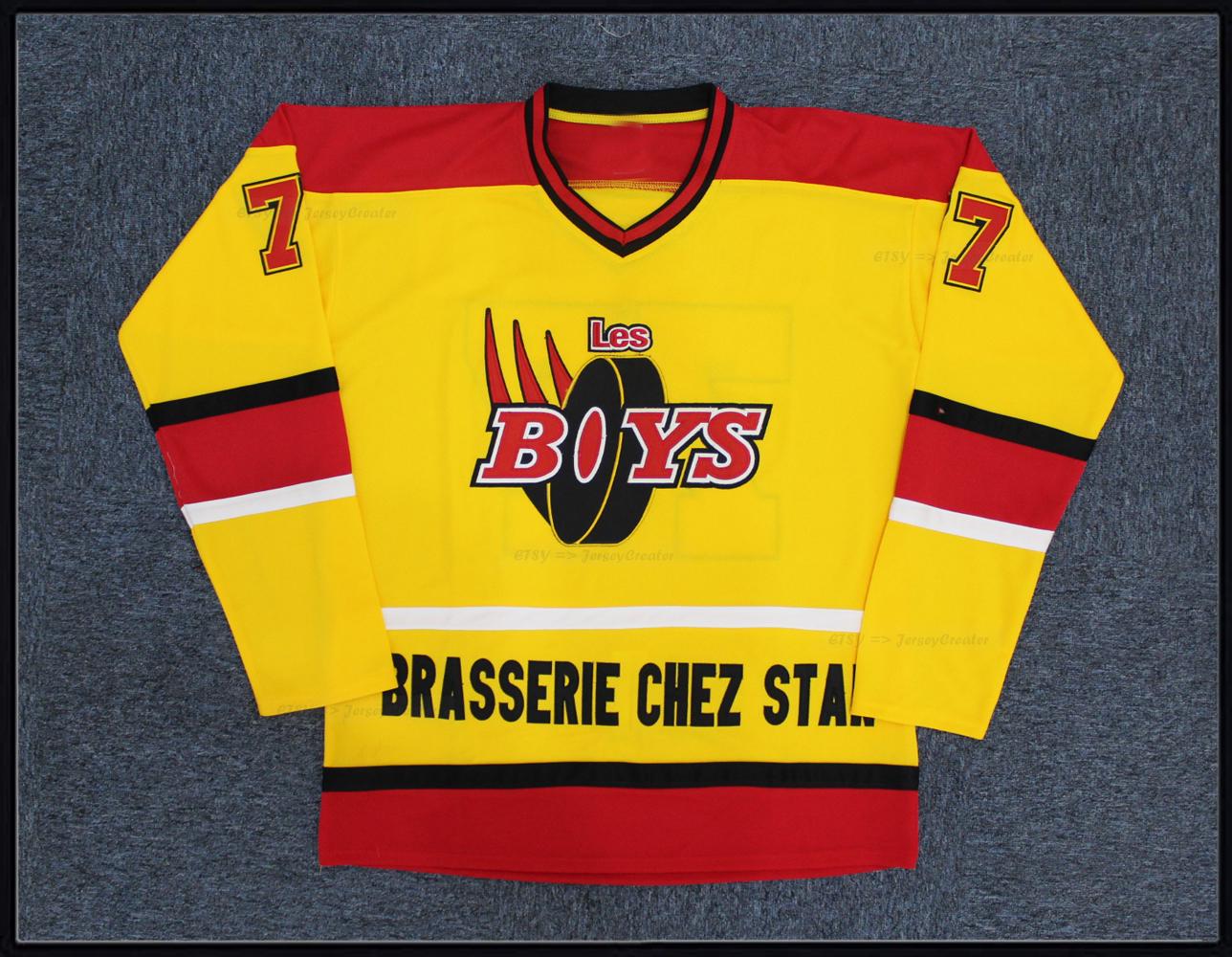 Les Boys Richard Goudreau #77 Hockey Jersey Custom Name