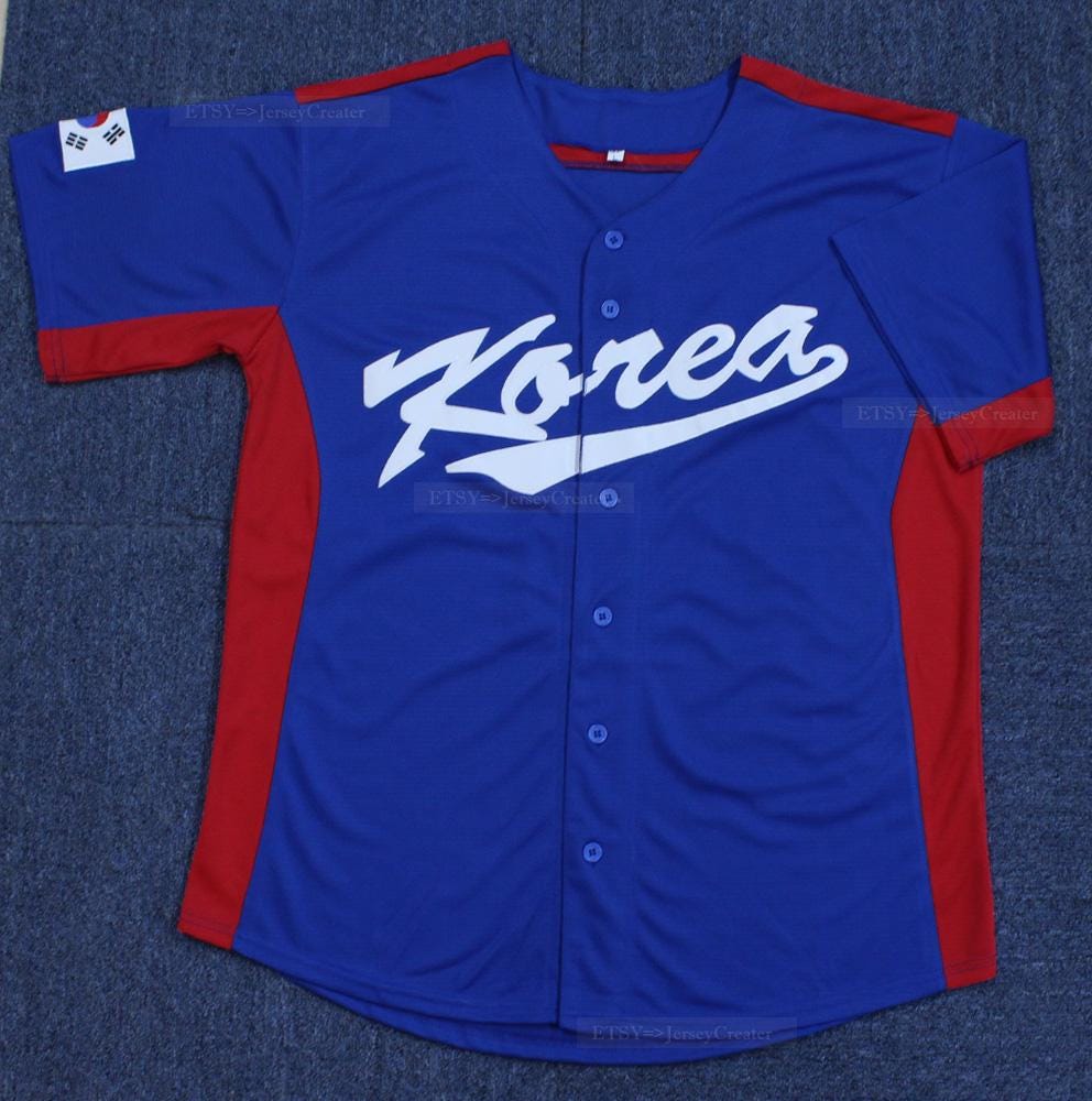 Seoul Series Mlb Clothes Korea Mlb Korea Tee Mlb Like Unisex Dual