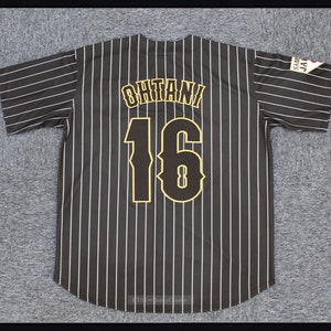 Majestic Coolbase MLB Shohei Ohtani LA Angels Grey Size XL Jersey Gray