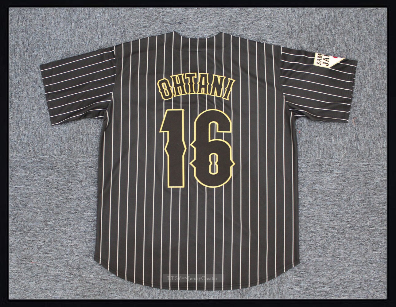  Men's Ohtani #16 Japan Hip Hop Short Sleeves Baseball Jerseys  Stitched Black Size S : Clothing, Shoes & Jewelry