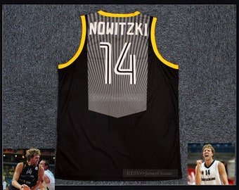 Throwback Dirk Nowitzki #14 Team Germany Deutschland