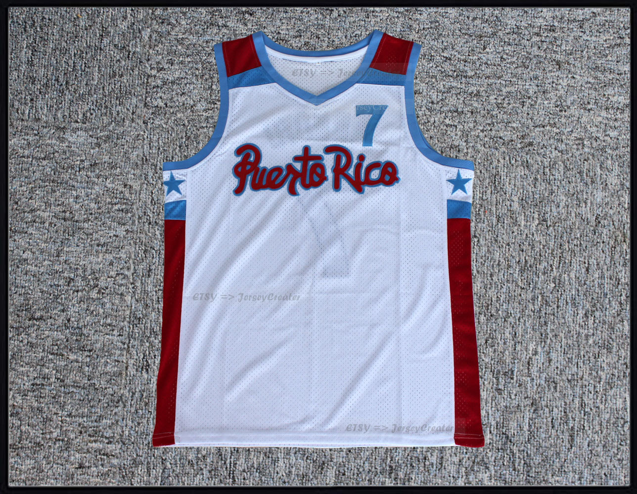 Retro Puerto Rico 12 Beisbol Jersey Boricua Baseball Mesh Reversible  Basketball Jersey Tank
