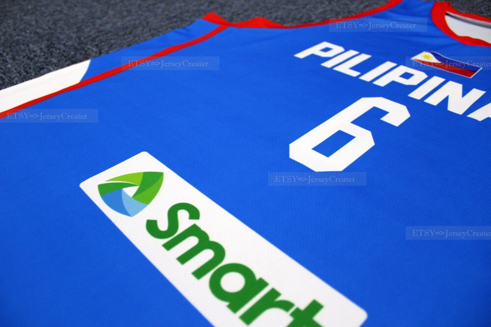 Rare Jordan Clarkson #6 Pilipinas Basketball Jersey Philippines Custom Any  Names