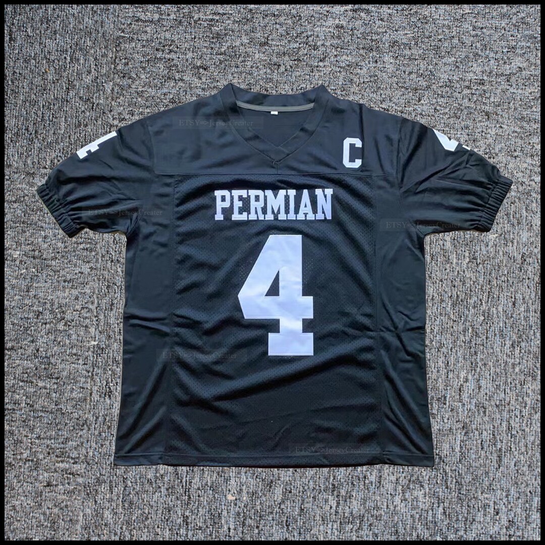 Permian Brian Chavez #4 Football Jersey Sewn Friday Night Lights