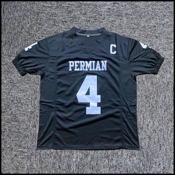 Permian Brian Chavez #4 Football Jersey Sewn Friday Night Lights