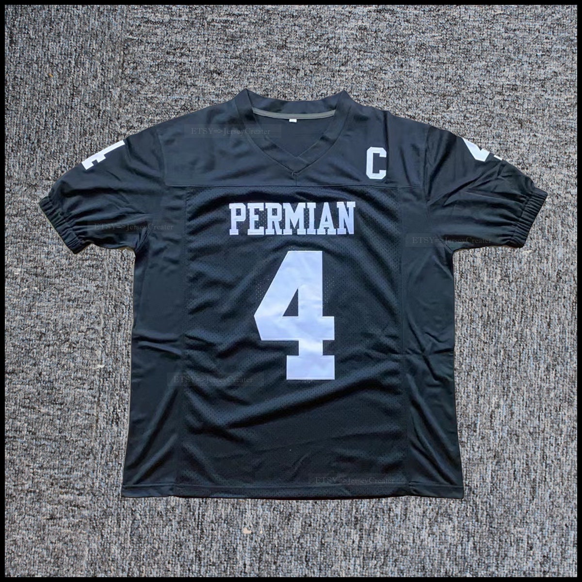Permian Brian Chavez #4 Football Jersey Sewn Friday Night