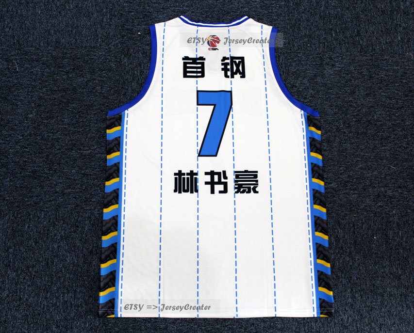 2021 China Jeremy Lin #7 Beijing Ducks Basketball Jerseys Black Custom Any  Name