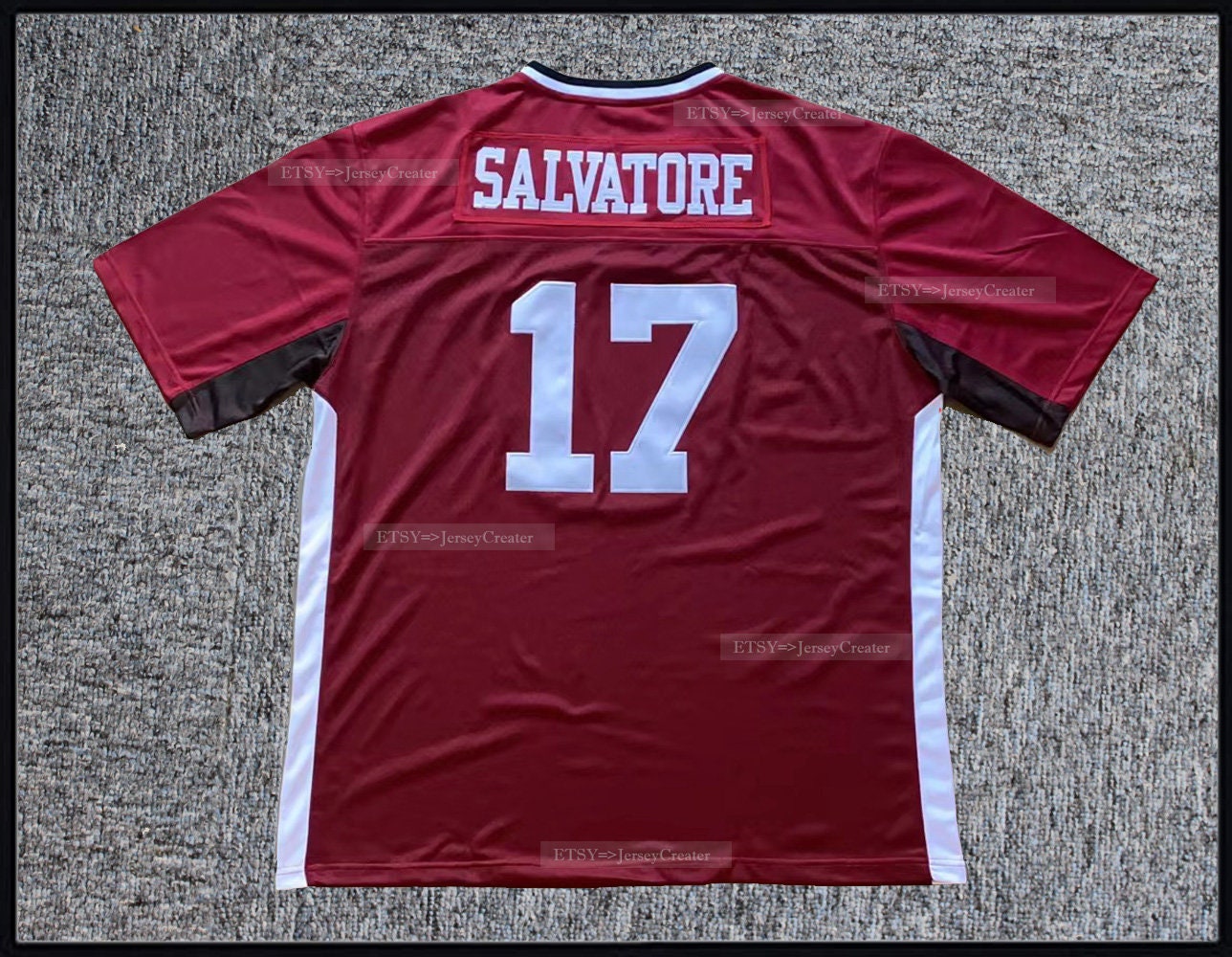 Película Stefan Salvatore #17 Mystic Falls Timberwolves Jersey