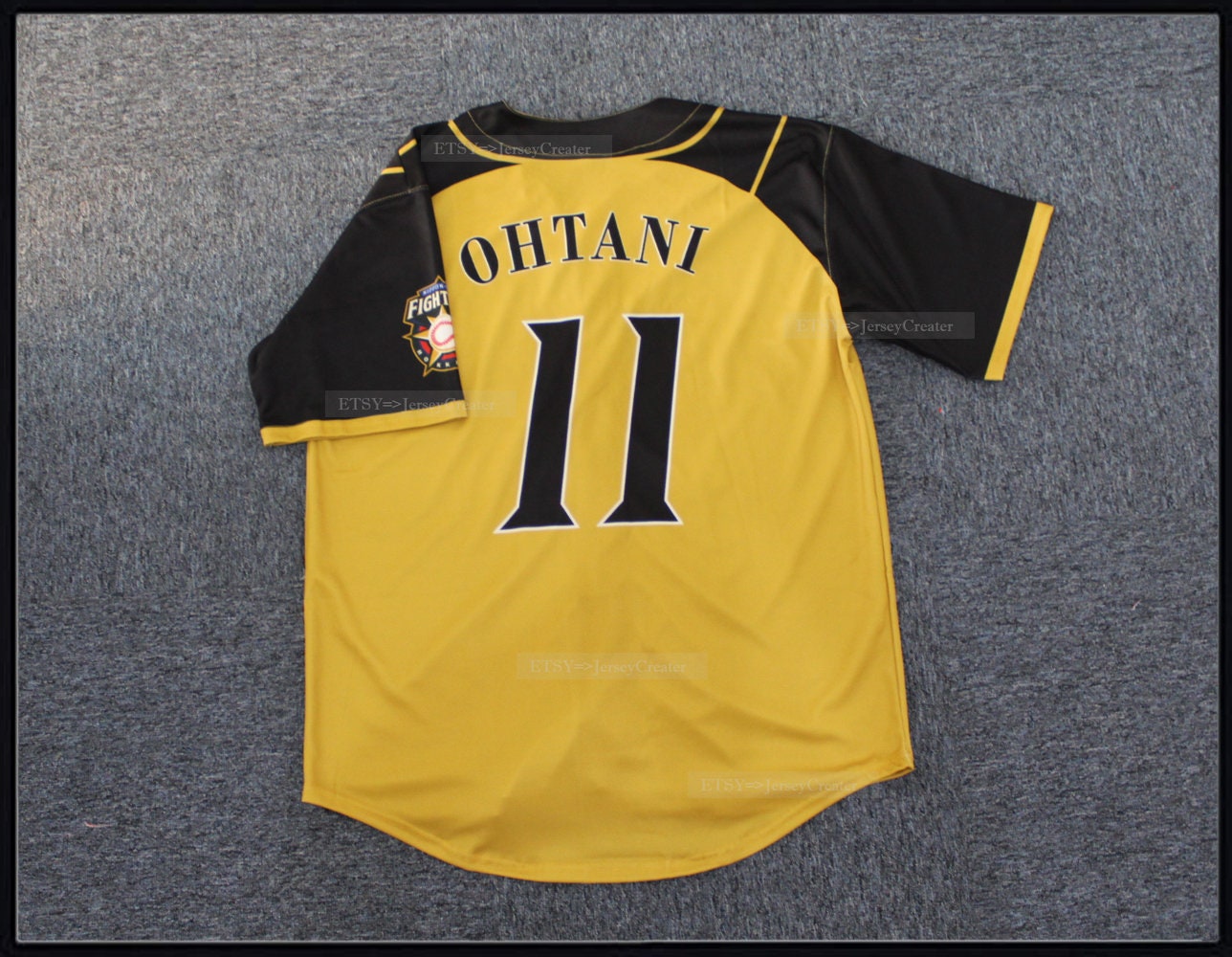 JerseyCreater Shohei Ohtani #11 Hokkaido Baseball Jerseys Japan Top Printed Baseball Los Angeles Limited Shirts Any Size