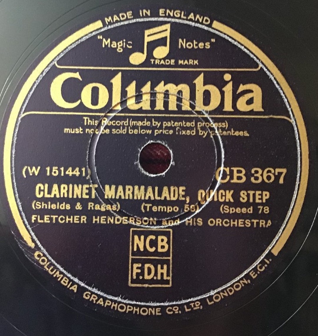 Fletcher Henderson 78rpm Marmalade / Sugar Foot Stomp 1931